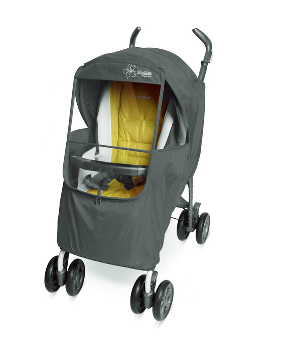 Manito Elegance Plus Stroller Weather Shield Rain Cover, Grey