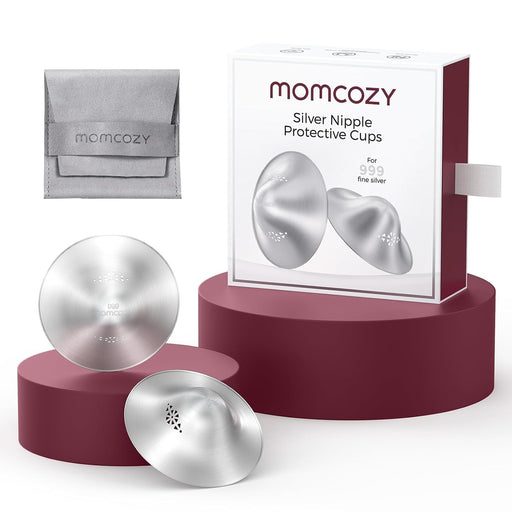 Shop Momcozy Silver Nipple Shields, Regular at GoodBuy Gear