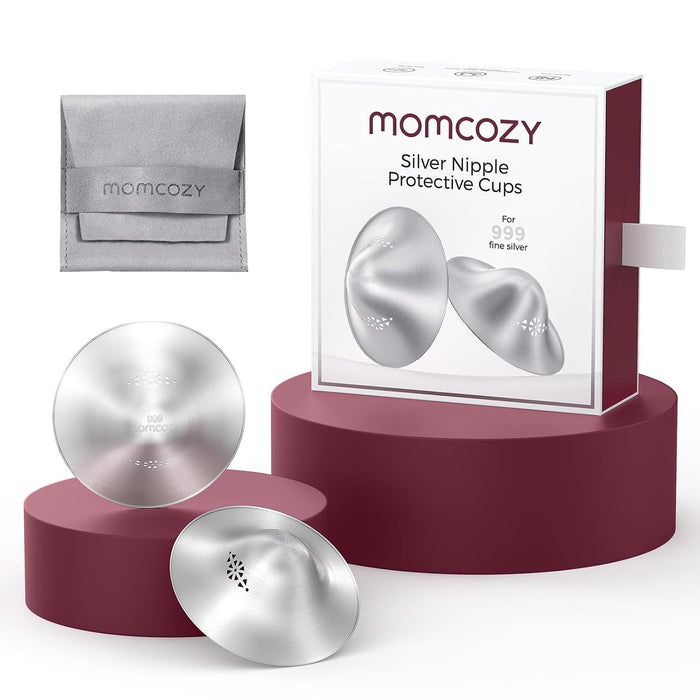 Shop Momcozy Silver Nipple Shields, Regular at GoodBuy Gear