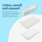 Shop Graco Premium Foam Crib And Toddler Bed Mattress, White at GoodBuy Gear