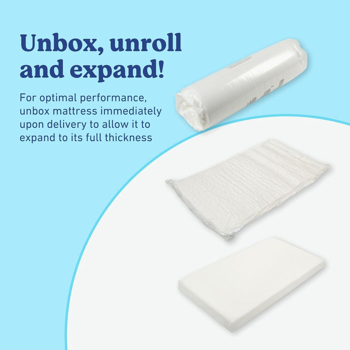 Shop Graco Premium Foam Crib And Toddler Bed Mattress, White at GoodBuy Gear