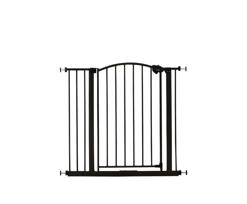 Regalo Arched Decor Safety Gate, Bronze, Metal, 30 Inch