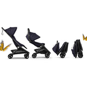Shop Bugaboo Butterfly 2 Stroller, 2025, Black, Deep Indigo, Deep Indigo at GoodBuy Gear