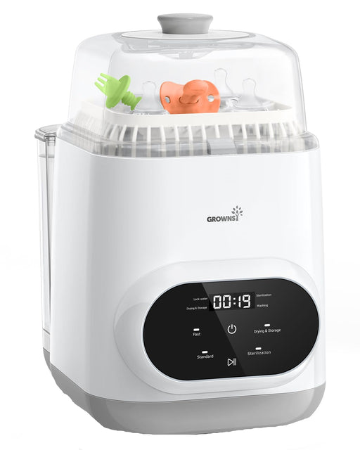 Shop Grownsy EaseClean Bottle Washer Pro, White at GoodBuy Gear