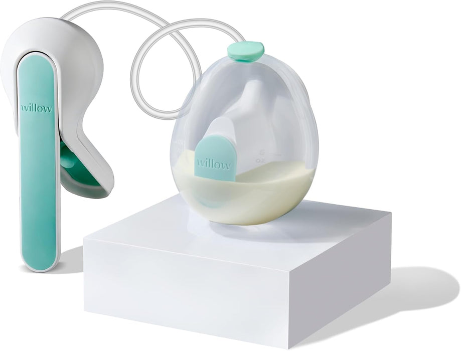 Willow Wave Wearable Manual Breast Pump, 5 oz
