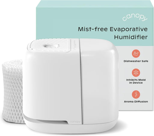 Shop Canopy Bedside Humidifier 2.0, White at GoodBuy Gear