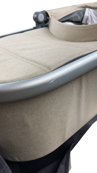 Shop UPPAbaby V2 Bassinet, Declan (Oat Mélange) at GoodBuy Gear