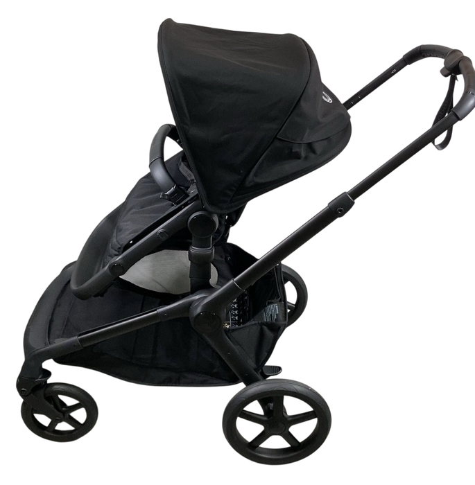 Shop Bugaboo Kangaroo Single To Double Stroller, 2024, Black, Midnight Black, Midnight Black at GoodBuy Gear
