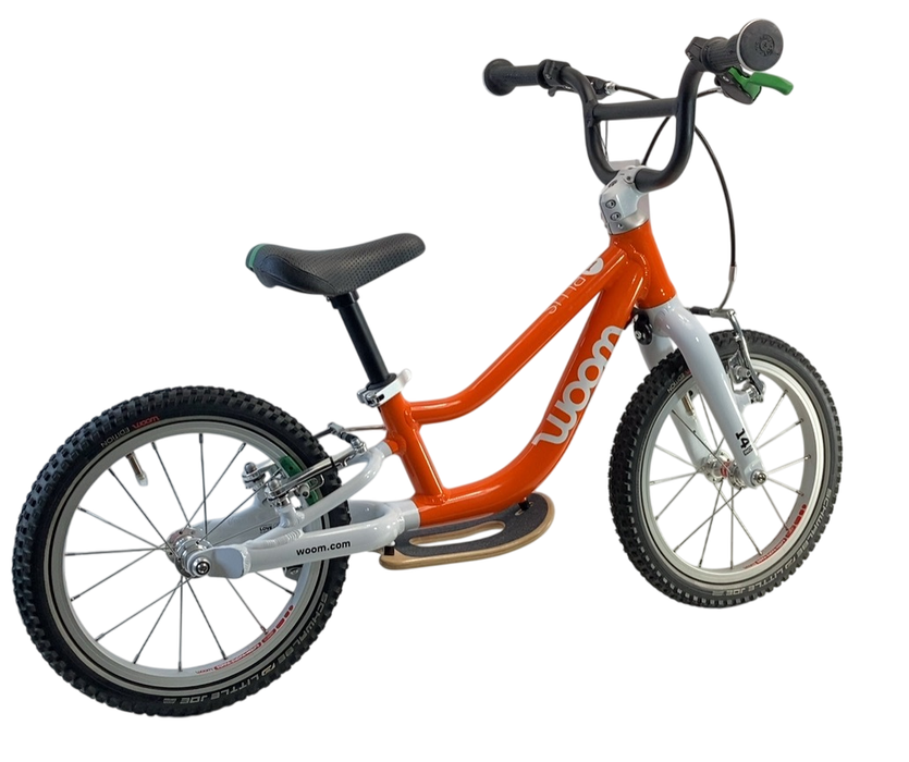 Shop Woom 1 Plus Balance Bike, Flame Orange at GoodBuy Gear