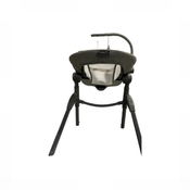 Shop Baby Delight Bloom Soothing Adjustable Lounger, Charcoal Tweed at GoodBuy Gear