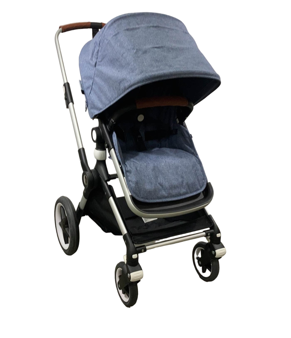 blue melange bugaboo Bugaboo Lynx Stroller, 2020, Aluminum, Blue Melange