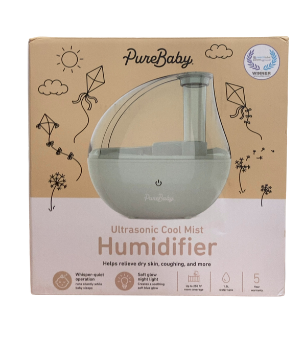 Shop Pure Enrichment PureBaby Ultrasonic Cool Mist Humidifier, Whisper Green at GoodBuy Gear