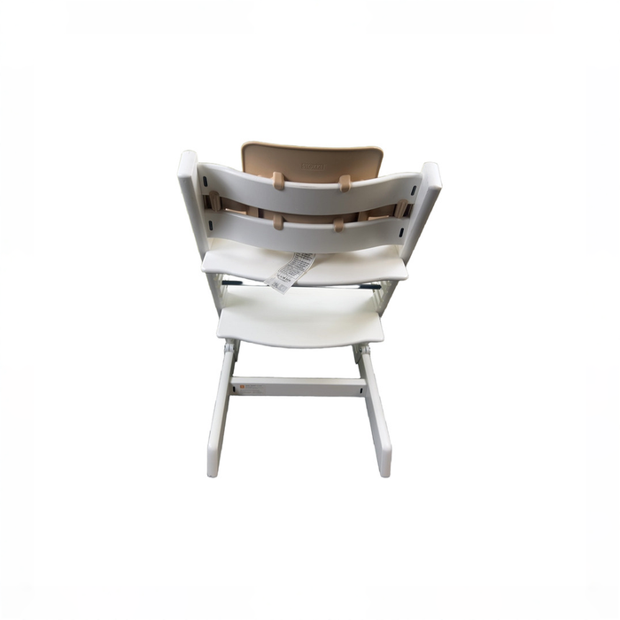 Shop DRAFT - Stokke Tripp Trapp High Chair with Baby Set and Tray, Natural, White at GoodBuy Gear
