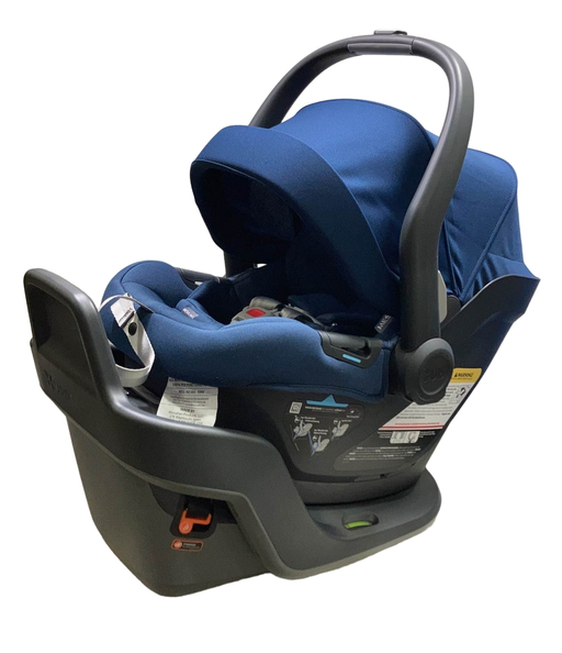 used UPPAbaby MESA MAX Infant Car Seat and Base, DualTech Noa Navy, 2023