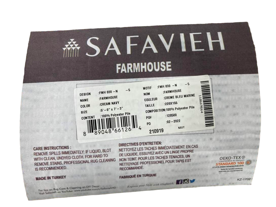 Shop Safavieh Farmhouse Collection Boho Tribal Rug 5’1”x7’3” at GoodBuy Gear