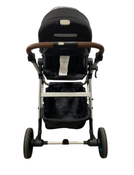 Shop Mockingbird Single to Double 2.0 Stroller, 2024, Black, Silver With Penny Leather, Windowpane at GoodBuy Gear