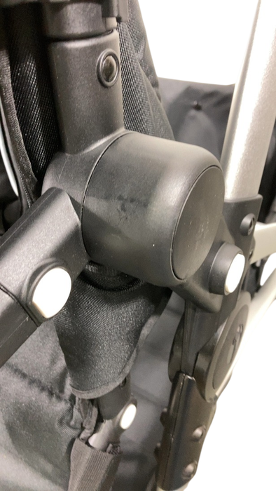 Shop Mockingbird Single to Double 2.0 Stroller, 2024, Black, Silver With Penny Leather, Windowpane at GoodBuy Gear