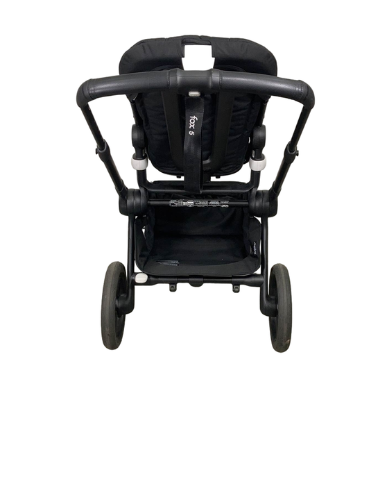 Bugaboo Fox 5 Stroller, 2022, Black Frame, Midnight Black