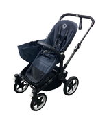 Shop Bugaboo Donkey 5 Mono Stroller, 2023, Graphite, Stormy Blue, No Canopy at GoodBuy Gear