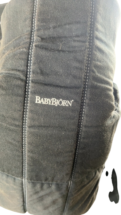 Shop BabyBjorn Baby Carrier Mini, Black Cotton at GoodBuy Gear