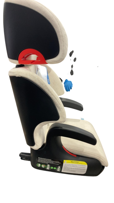 Shop Clek Oobr High Back Belt Positioning Booster, 2024, Marshmallow at GoodBuy Gear