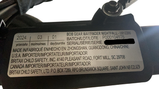 Shop BOB Wayfinder Single Jogging Stroller, 2024, Nightfall at GoodBuy Gear