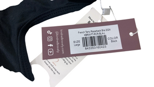 Shop Kindred Bravely French Terry Racerback Nursing and Sleep Bra, Black, Large at GoodBuy Gear