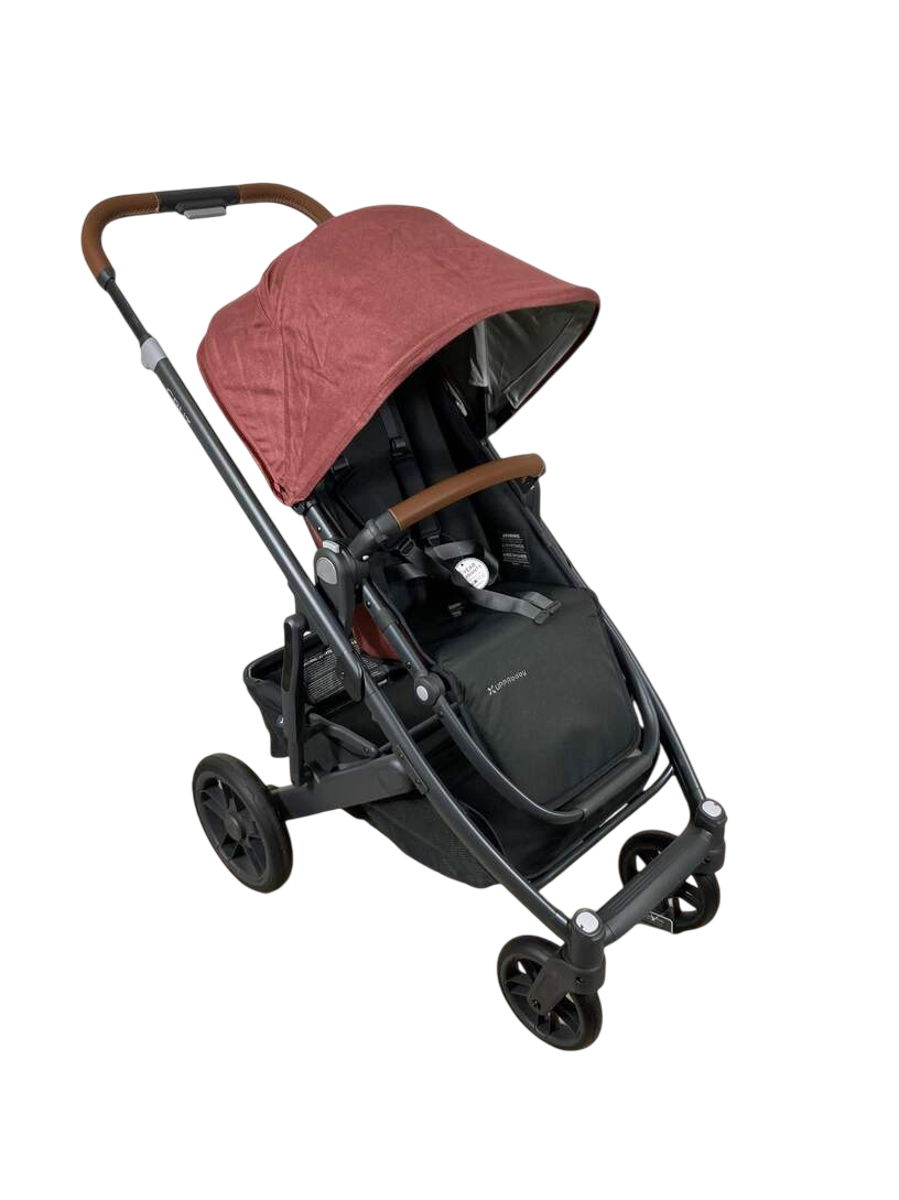 uppababy cruz red UPPAbaby CRUZ V2 Stroller, 2022, Lucy (Red Melange)