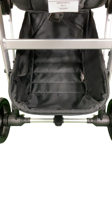 Shop Mockingbird Single to Double 2.0 Stroller, 2024, Sage, Silver With Penny Leather, Watercolor Drops at GoodBuy Gear