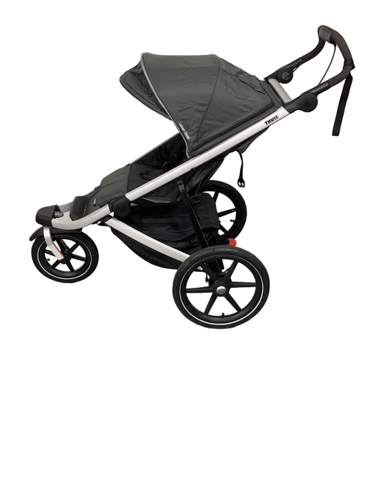 secondhand Thule Urban Glide 2 Jogging Stroller Single, 2021, Aluminum, Dark Shadow