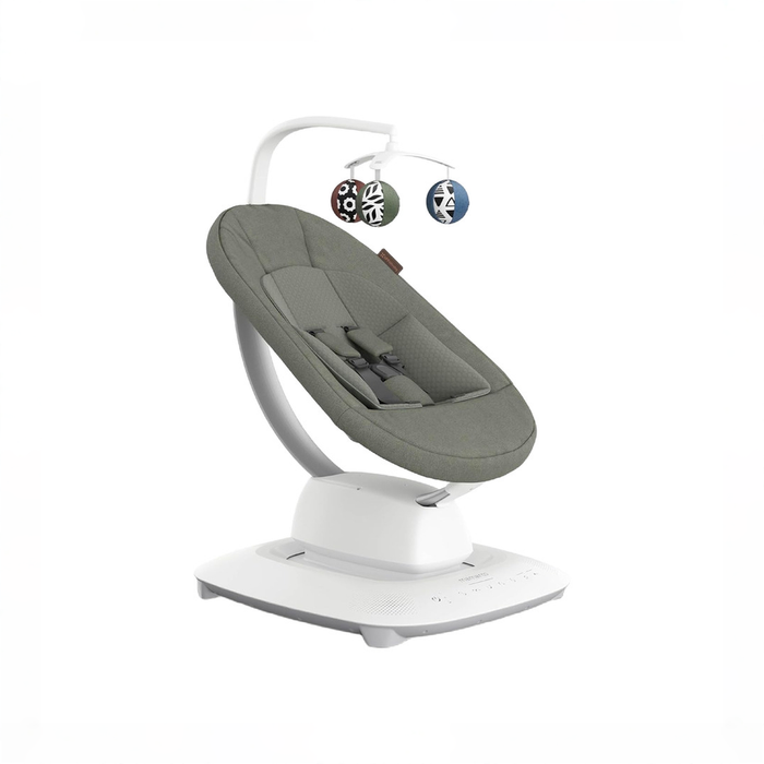 Shop UPPAbaby Mamaroo Smart Swing, Camila (Dark Green Melange) at GoodBuy Gear
