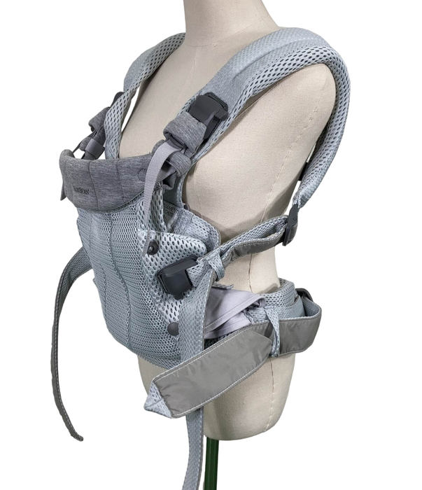 used BabyBjorn Baby Carrier Harmony, Silver