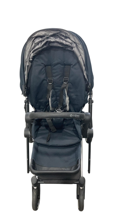 Shop Cybex PRIAM Stroller, 2019, Chrome With Black Details, Deep Black at GoodBuy Gear