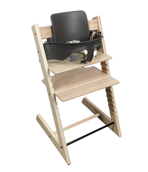 Stokke Tripp Trapp High Chair With Baby Set - 50th Anniversary Ash Natural