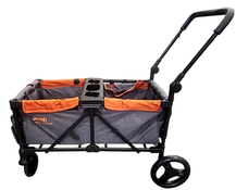 Shop Delta Children Jeep Sport All-Terrain Stroller Wagon, Grey with Bonfire Orange at GoodBuy Gear