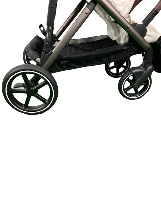 Shop Cybex Gazelle S Modular Stroller, 2023, Seashell Beige, Taupe Frame at GoodBuy Gear