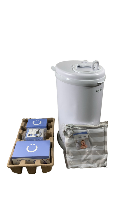 Shop Ubbi Diaper Pail Value Gift Set, Matte White at GoodBuy Gear