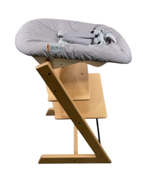 Shop Stokke Tripp Trapp High Chair and Newborn Set Bundle, Natural at GoodBuy Gear