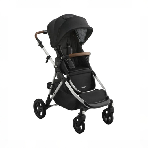 Shop Mockingbird Single to Double 3.0 Stroller, 2025, Black Windowpane, Silver with Penny Leather at GoodBuy Gear