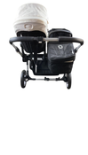 Shop Bugaboo Donkey 3 Duo Stroller, 2021, Fresh White, Black, Aluminium at GoodBuy Gear