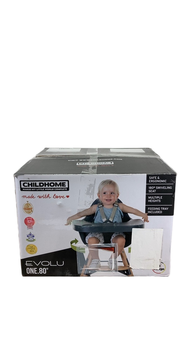 Shop Childhome Evolu ONE.80 High Chair, Anthracite at GoodBuy Gear
