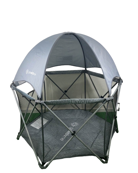 used Baby Delight Go With Me Eclipse Portable Playard, Elephant Grey, Deluxe