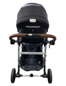 Shop Mockingbird Single to Double 2.0 Stroller, 2025, Black, Silver With Penny Leather, Windowpane at GoodBuy Gear