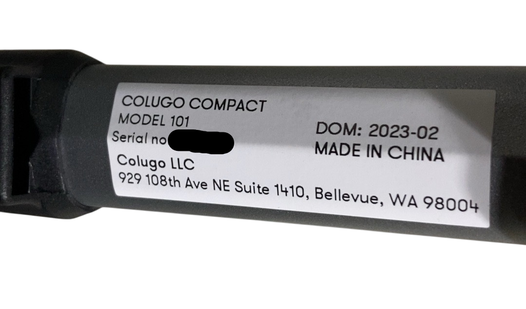 Shop Colugo Compact Stroller, 2023, Cool Grey at GoodBuy Gear