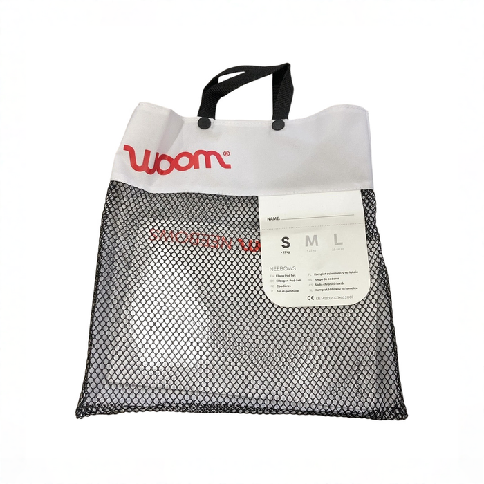 Shop Woom NEEBOWS Elbow Pad Set, Small at GoodBuy Gear