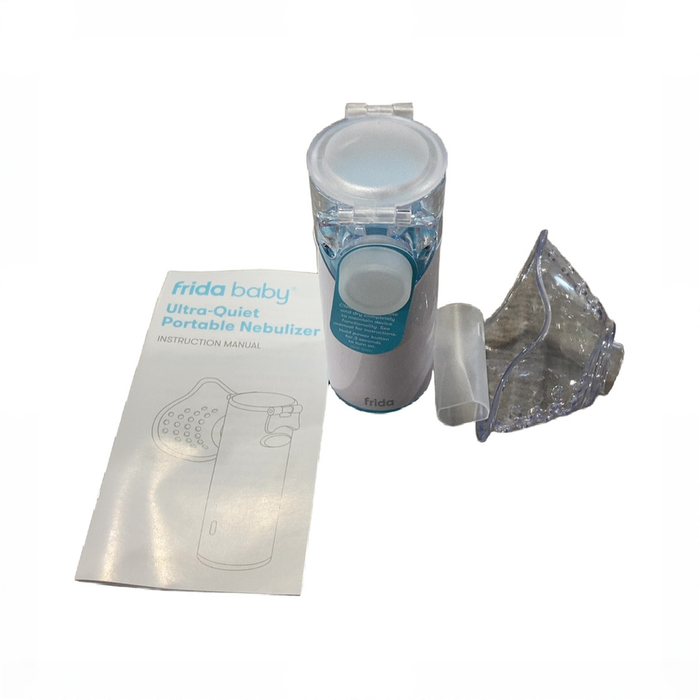 Shop Frida Baby Ultra-Quiet Portable Nebulizer, White/Blue at GoodBuy Gear
