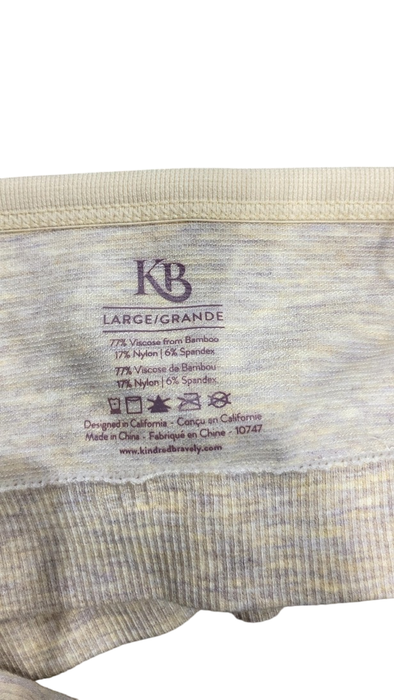 Shop Kindred Bravely Sublime Bamboo Hands-Free Pumping Lounge & Sleep Bra, Large, Oatmeal Heather, Regular (B-D) at GoodBuy Gear