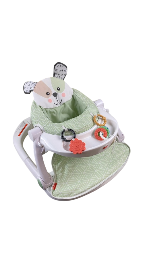 Shop Fisher Price Premium Sit-Me-Up Floor Seat with Toy Tray, Puppy Perfection at GoodBuy Gear