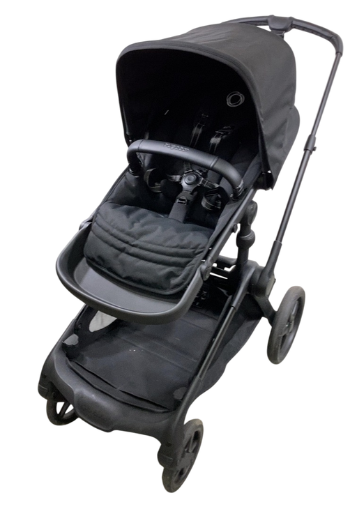 Shop Bugaboo Kangaroo Single To Double Stroller, 2024, Black, Midnight Black, Midnight Black at GoodBuy Gear