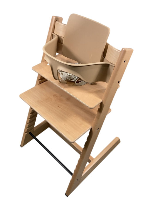 Shop Stokke Tripp Trapp High Chair With Baby Set, 2, Natural at GoodBuy Gear